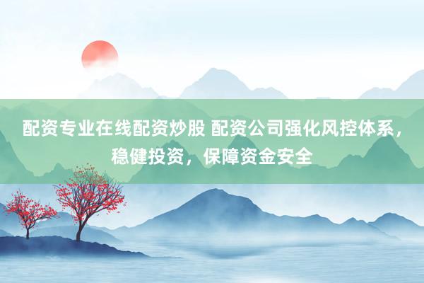 配资专业在线配资炒股 配资公司强化风控体系，稳健投资，保障资金安全